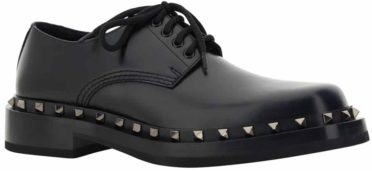 Valentino Garavani Rockstud Derby Shoes Divers