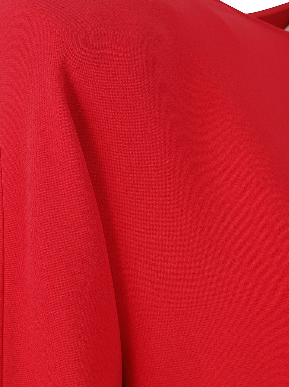 Valentino Garavani Fluid Silk Maxi Dress Rood