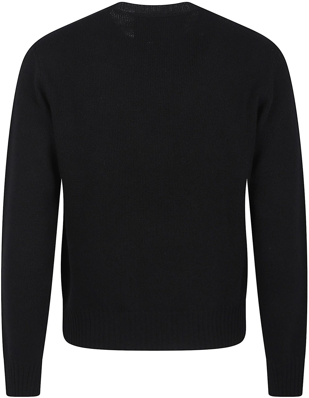 Valentino Garavani Wool Sweater with CV Panther Detail Zwart