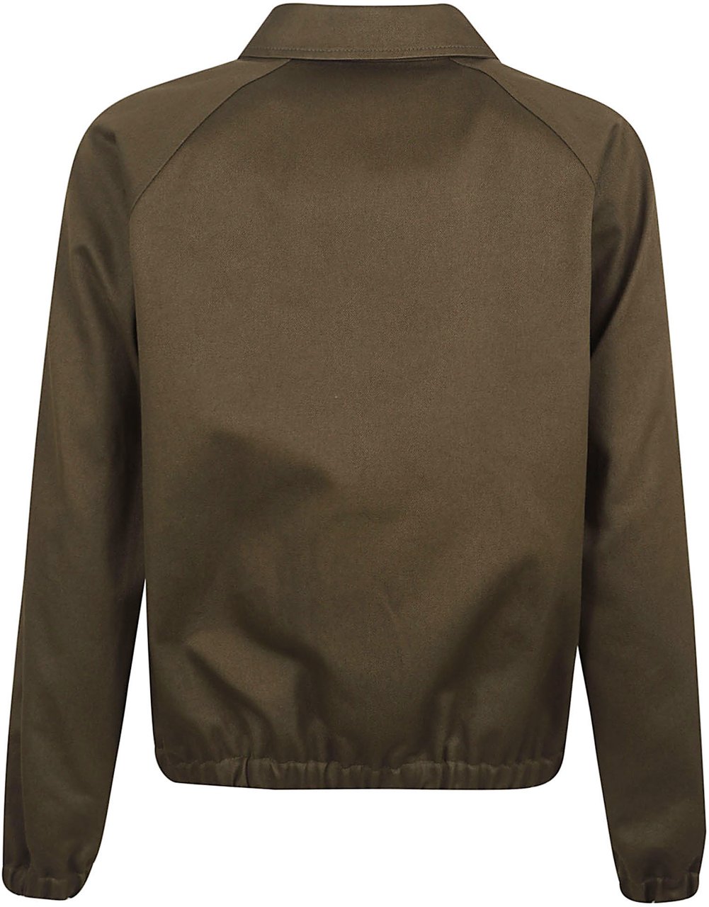 Valentino Garavani Cropped Military-Style Jacket Grijs