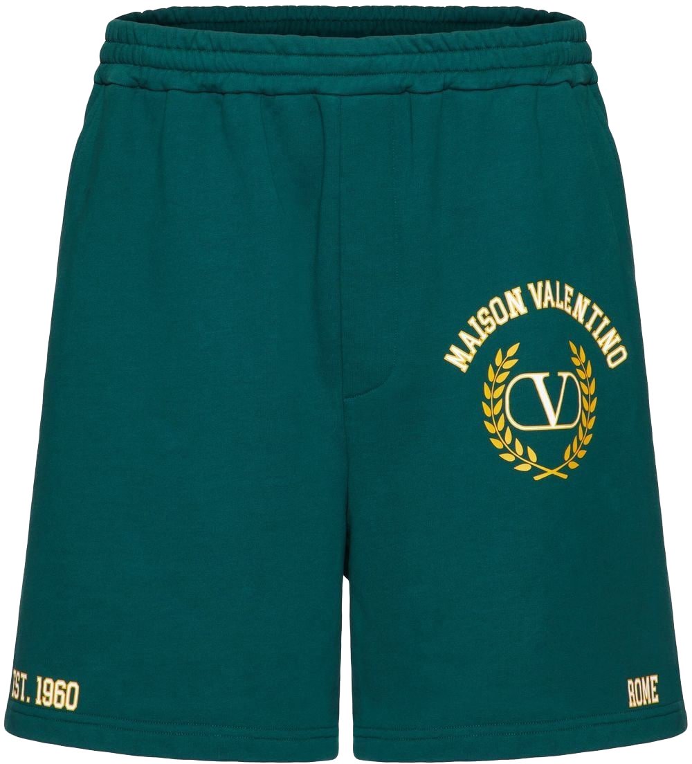 Valentino Garavani Shorts Greenyellow Groen
