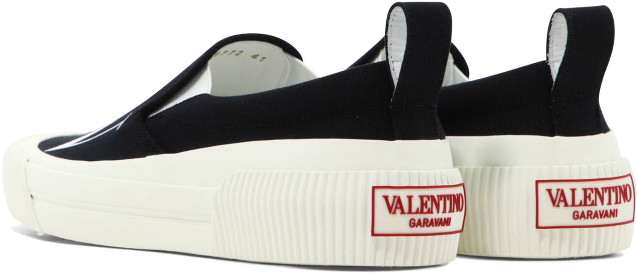 Valentino Garavani "VLTN" slip-on Zwart