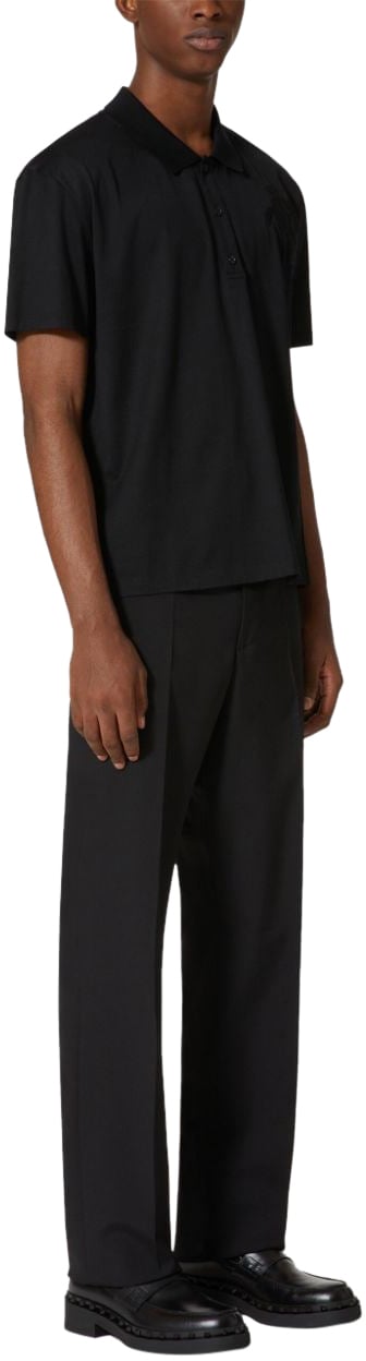 Valentino Garavani T-Shirts And Polos Black Zwart
