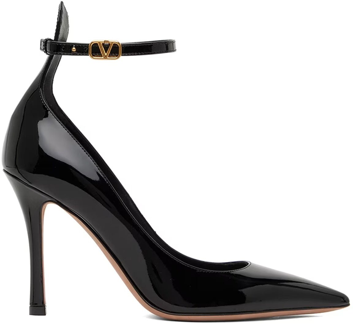 Valentino Garavani Valentino Garavani Patent Leather Pumps Zwart