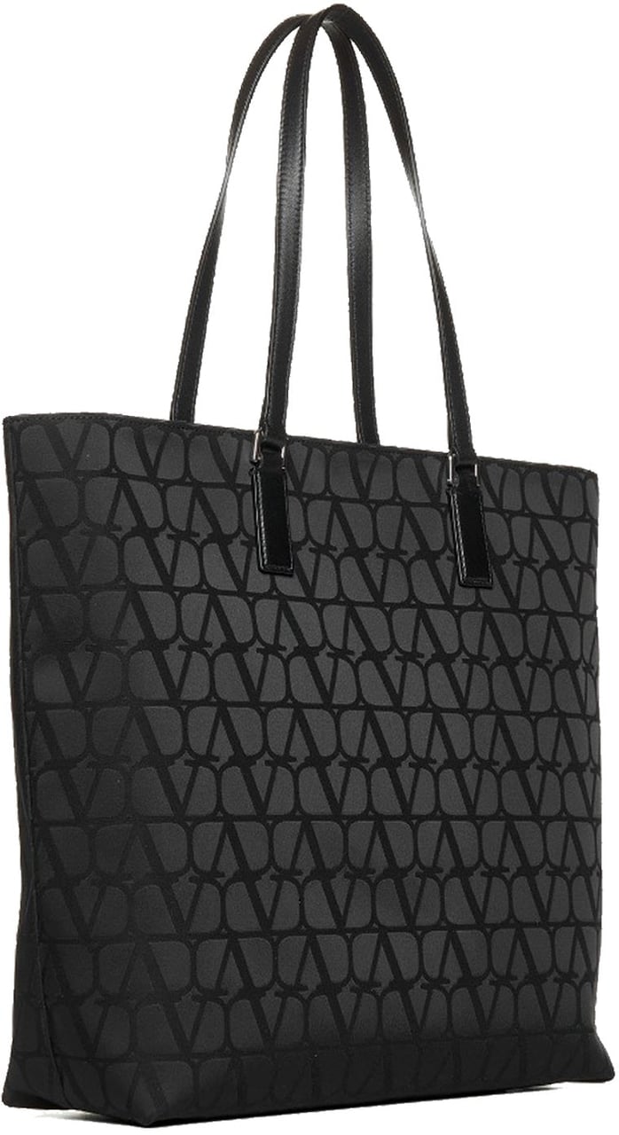 Valentino Garavani Valentino Garavani Toile Iconographe Tote Bag Zwart