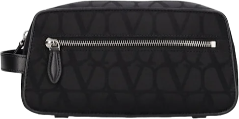 Valentino Garavani Beauty case medio nero Zwart