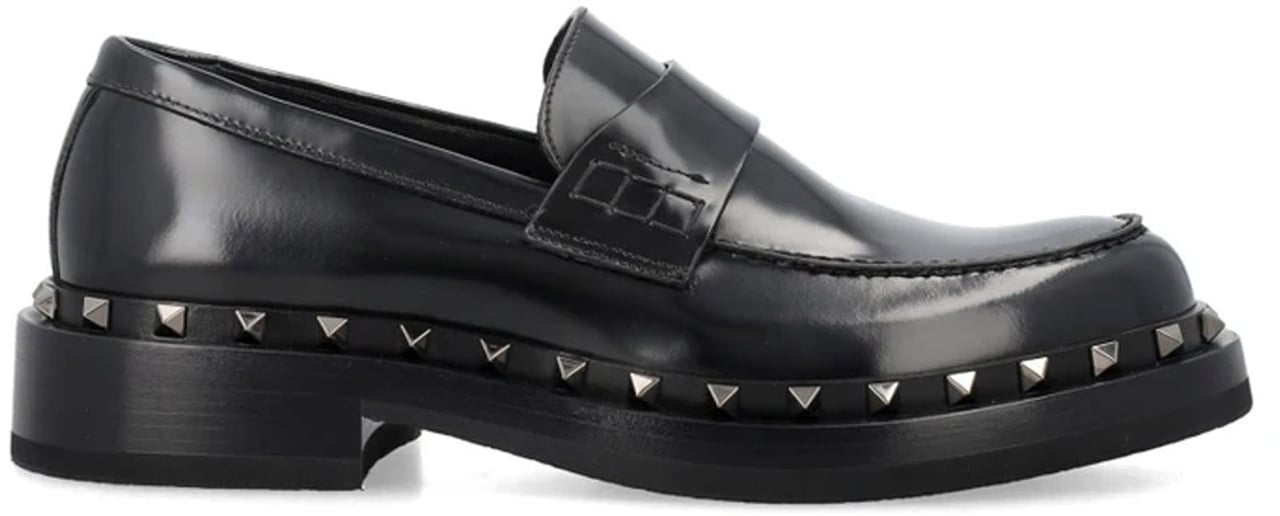Valentino Garavani Valentino Garavani Rockstud M-Way Loafers Zwart