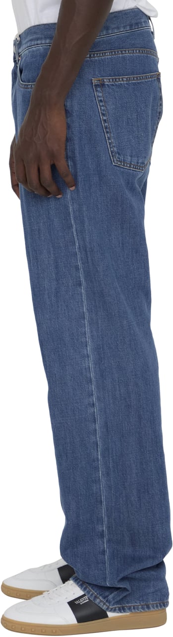 Valentino Garavani Denim Straight jeans Blauw