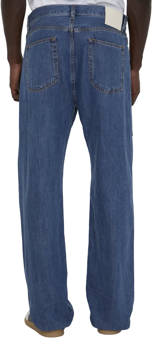 Valentino Garavani Denim Straight jeans Blauw