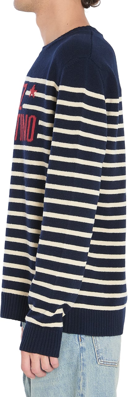 Valentino Garavani Chez Valentino Sweater Blauw