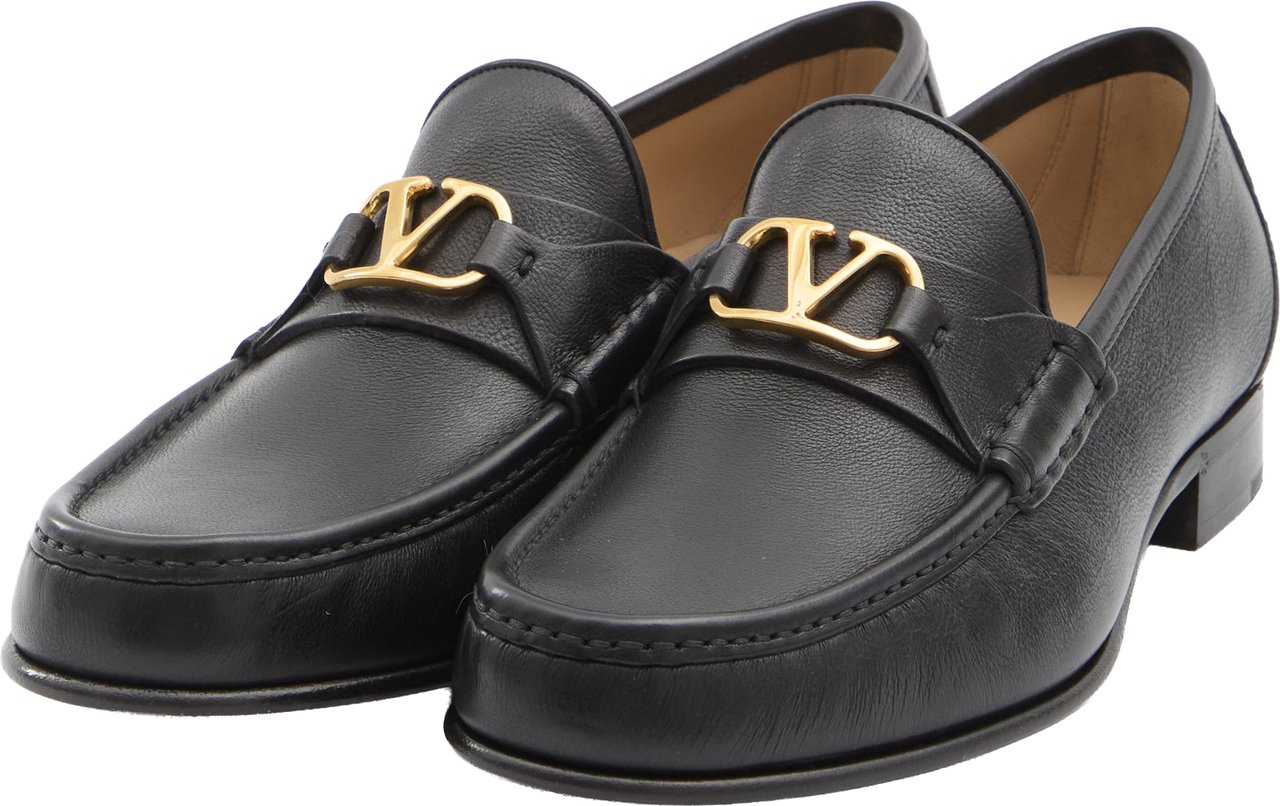 Valentino Garavani VLogo Signature loafers Zwart