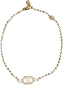 Valentino Garavani Valentino Garavani Gold Brass Bracelet Goud