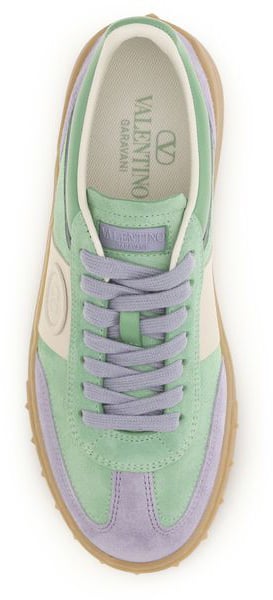 Valentino Garavani Multicolor Calf Leather Bos Taurus Low Top Sneakers Divers