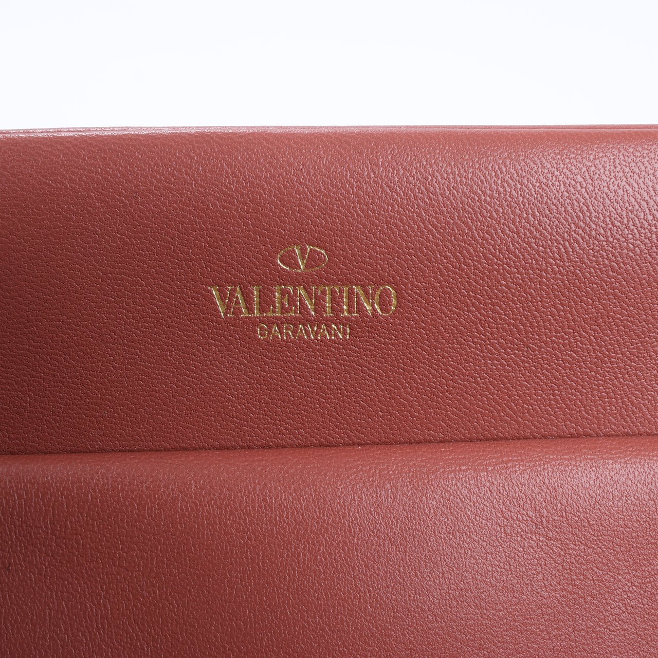 Valentino Garavani Valentino Garavani One Studs Leather 2Way Shoulder Bag in Chestnut (Marketplaces) Bruin