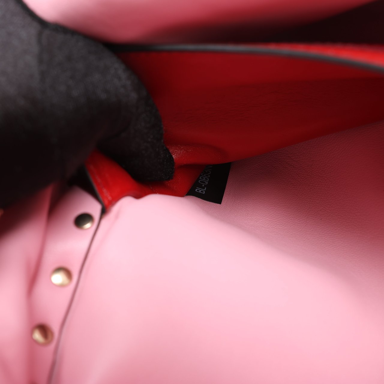 Valentino Garavani Valentino Garavani Rockstud Spike Leather 2Way Backpack in Pink (Marketplaces) Roze