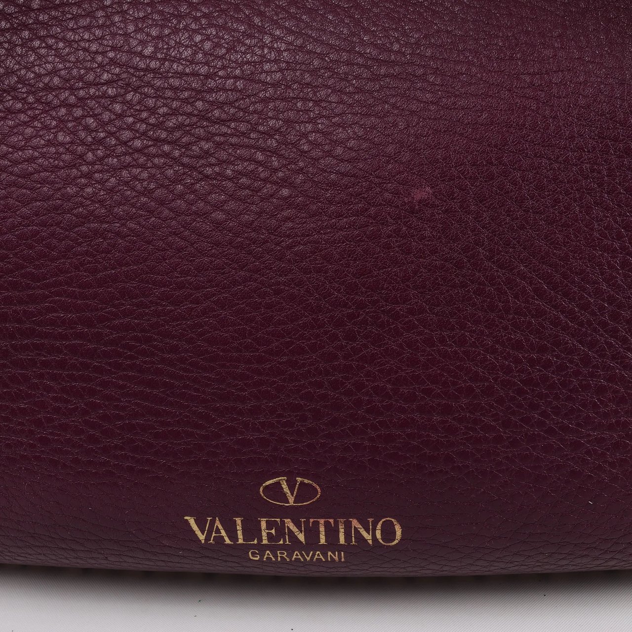 Valentino Garavani Valentino Garavani Rockstud Leather 2Way Handbag in Purple Paars