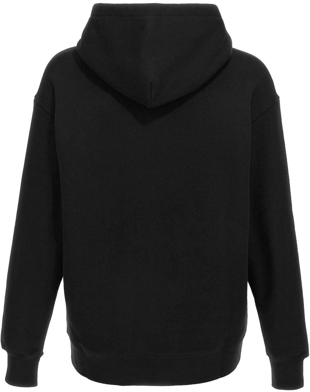 Valentino Garavani Black Cotton Sweatshirt Zwart