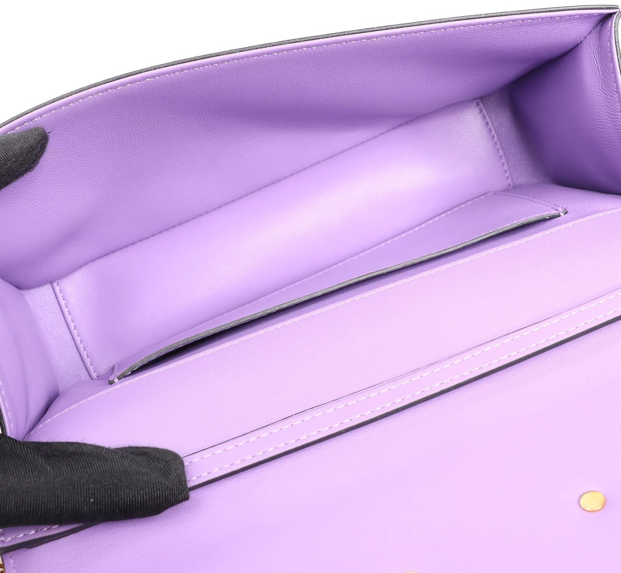 Valentino Garavani Valentino Garavani VLogo Loco 2Way Chain Handbag in Purple Paars