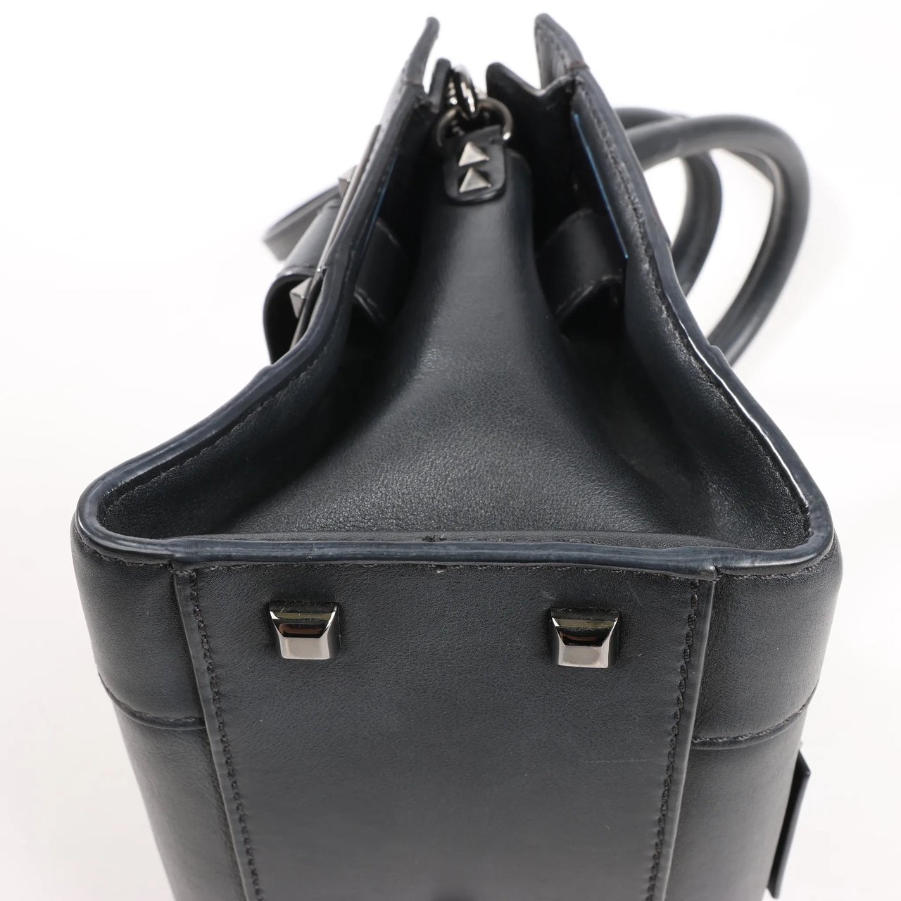 Valentino Garavani Valentino Garavani Rockstud Leather 2Way Handbag in Black Zwart