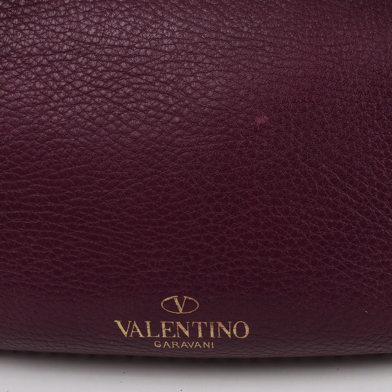 Valentino Garavani Valentino Garavani Rockstud Leather 2Way Handbag in Purple Paars