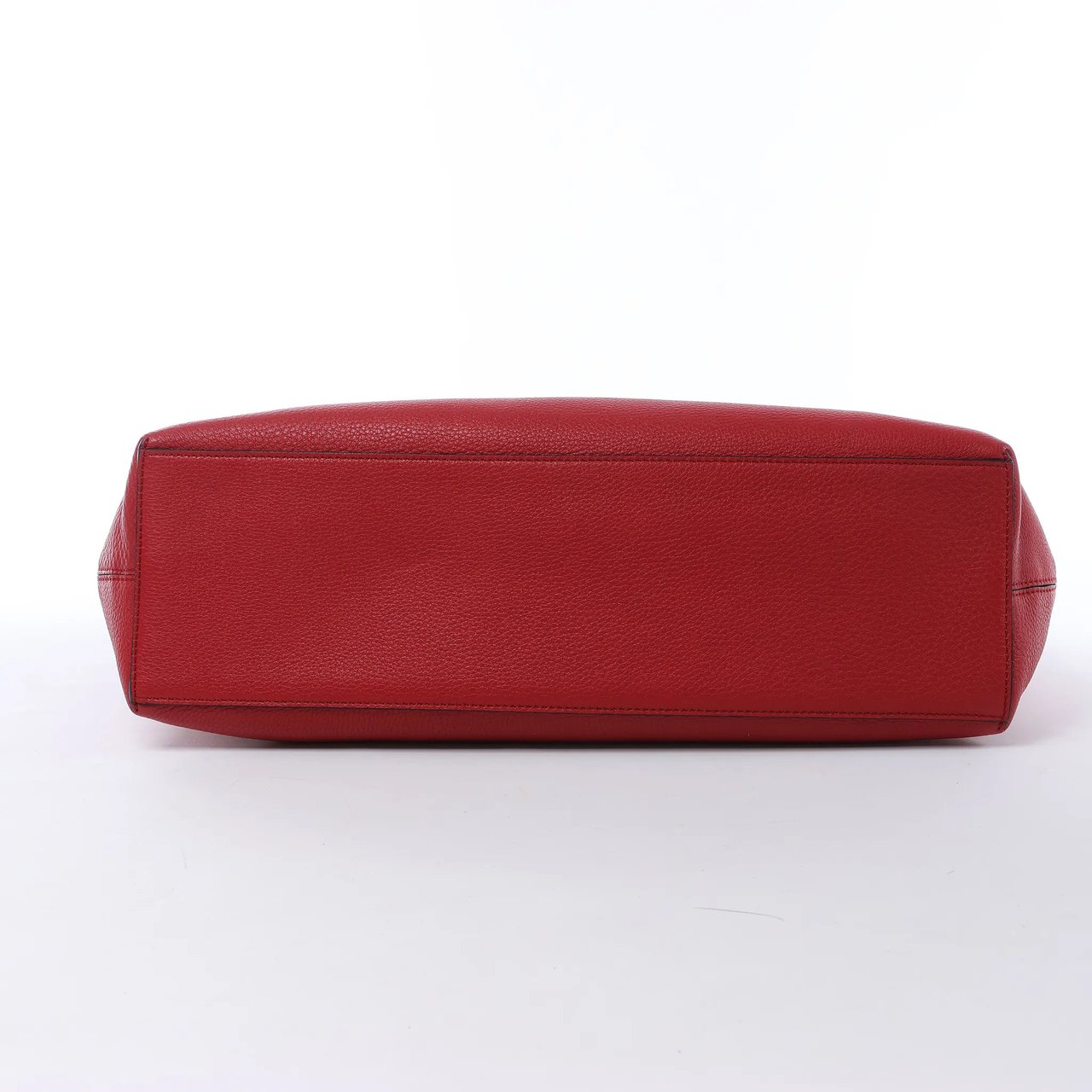 Valentino Garavani Rockstud Leather Shoulder Bag in Red Divers