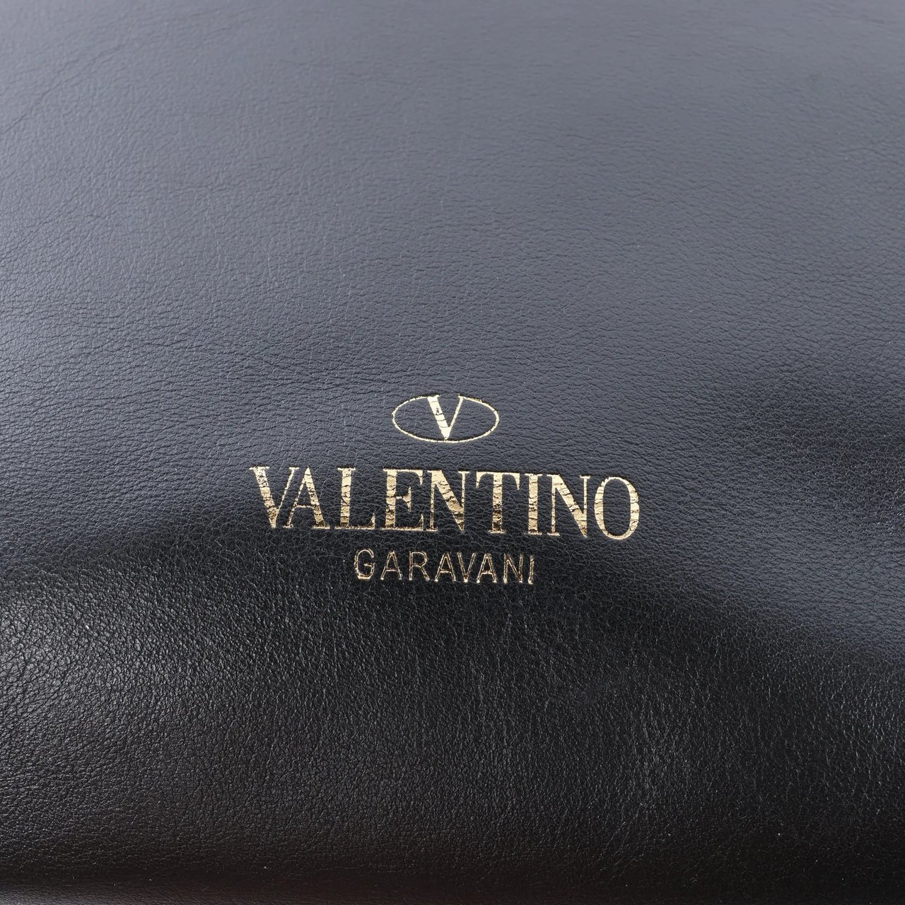 Valentino Garavani Rockstud Leather 2Way Handbag in Black Zwart