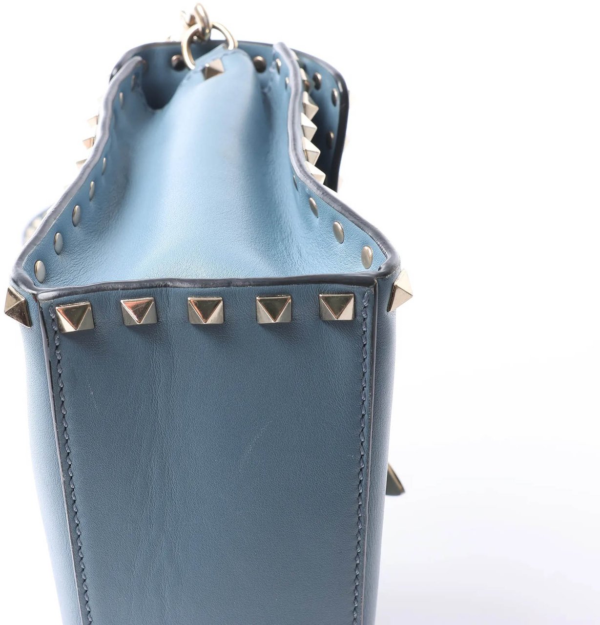 Valentino Garavani Valentino Rockstud 2Way Handbag in Blue Blauw