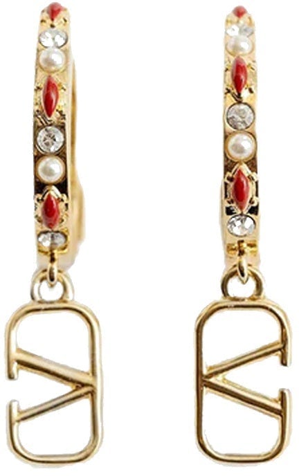 Valentino Garavani Hoop Earrings Divers