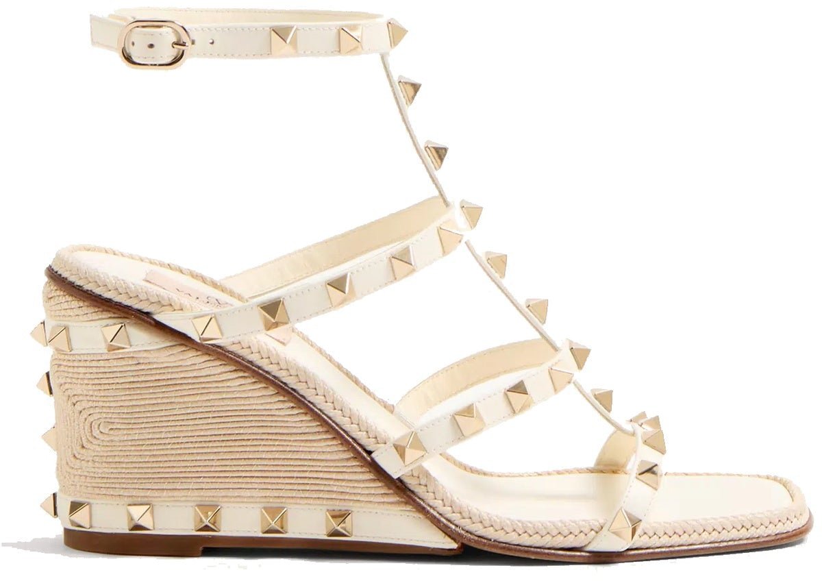 Valentino Garavani Valentino Garavani Rockstud Wedge Sandals Divers