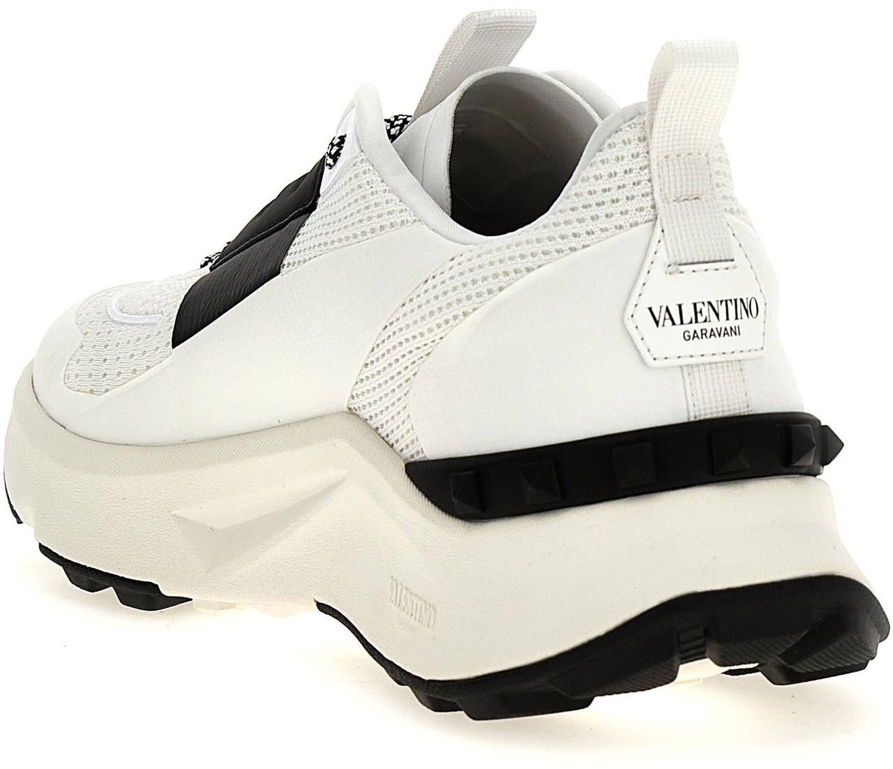 Valentino Garavani Bicolor Calfskin Athletic Sneakers Divers