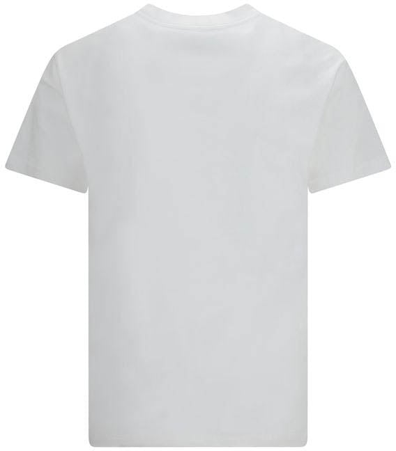 Valentino Garavani White Cotton T-Shirt Wit