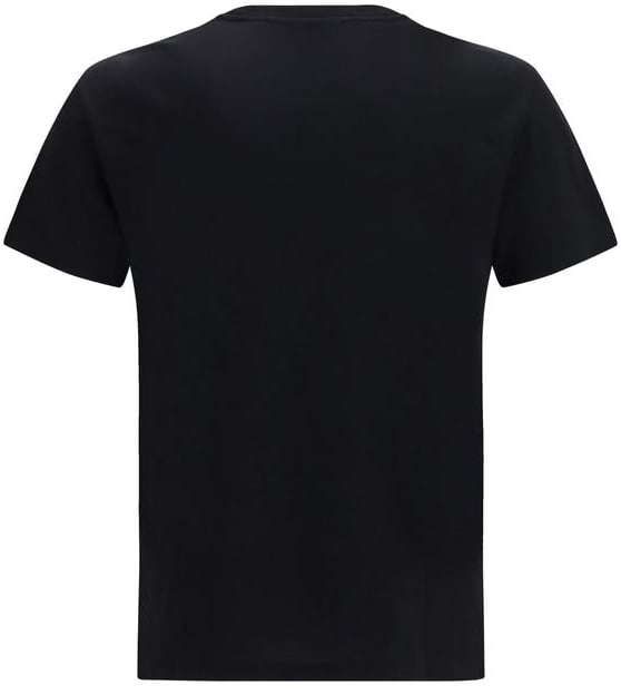 Valentino Garavani Black Cotton T-Shirt Zwart