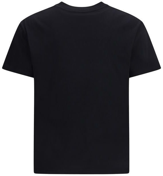 Valentino Garavani Black Cotton T-Shirt Wit