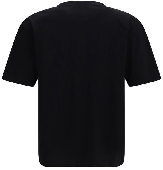 Valentino Garavani Black Cotton T-Shirt Bruin