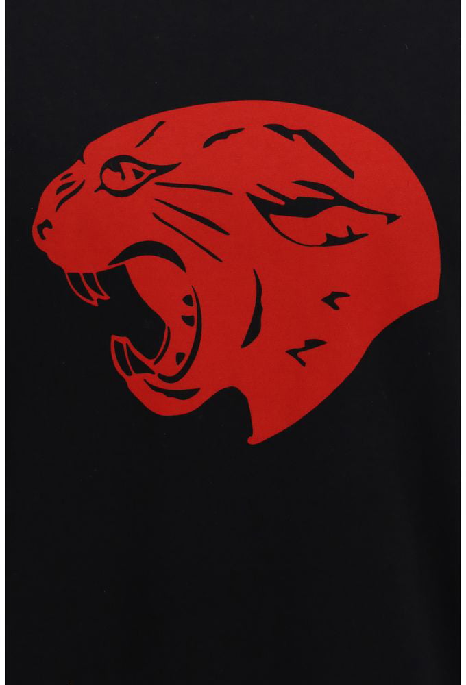 Valentino Garavani Black Cotton T-Shirt Bruin