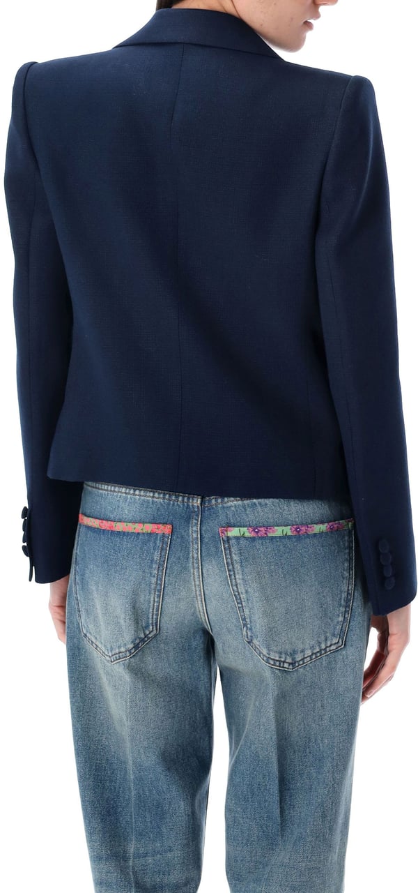 Valentino Garavani Bow jacket Blauw