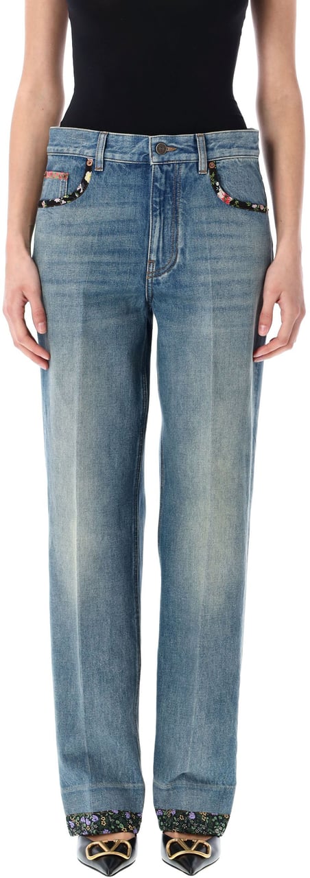Valentino Garavani Denim Medium Blue Blauw
