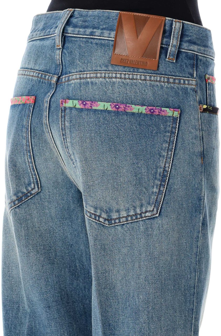 Valentino Garavani Denim Medium Blue Blauw