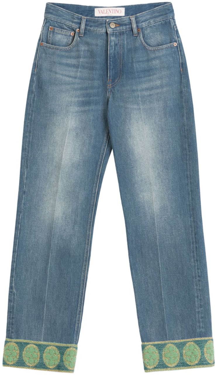Valentino Garavani Valentino Garavani Jeans Blue Blauw