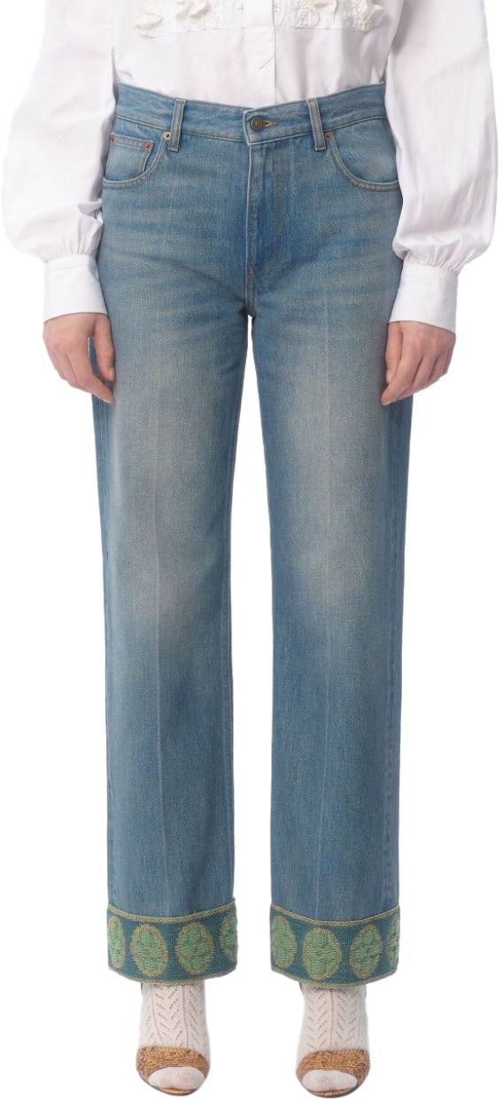Valentino Garavani Valentino Garavani Jeans Blue Blauw