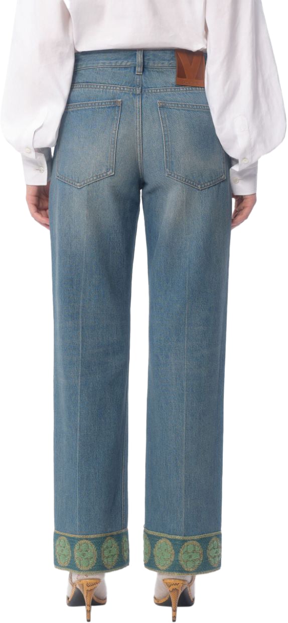 Valentino Garavani Valentino Garavani Jeans Blue Blauw