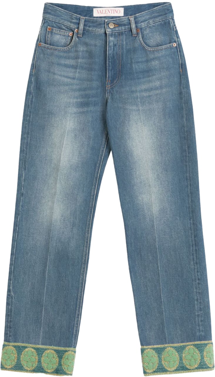 Valentino Garavani Valentino Garavani Jeans Blue Blauw