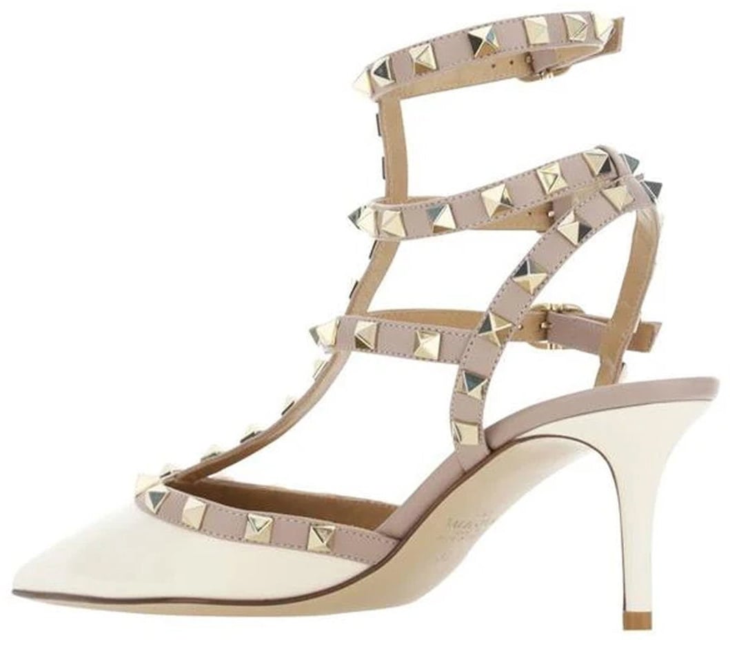 Valentino Garavani Valentino Garavani Rockstud Pumps Neutraal