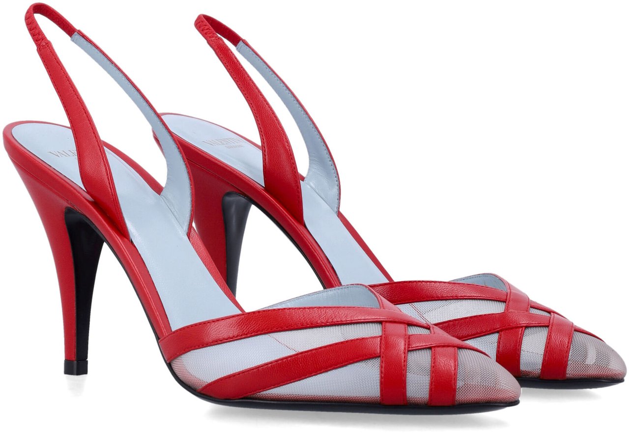 Valentino Garavani Sling Back Impudance 90 Rude Pure Divers