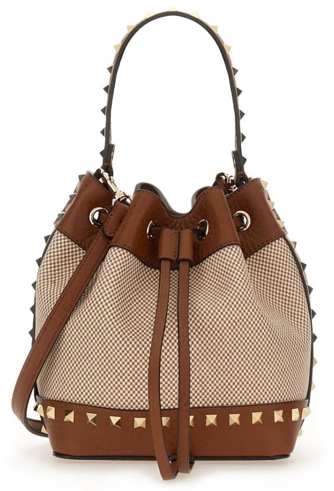 Valentino Garavani "Rockstud" Bag Bruin