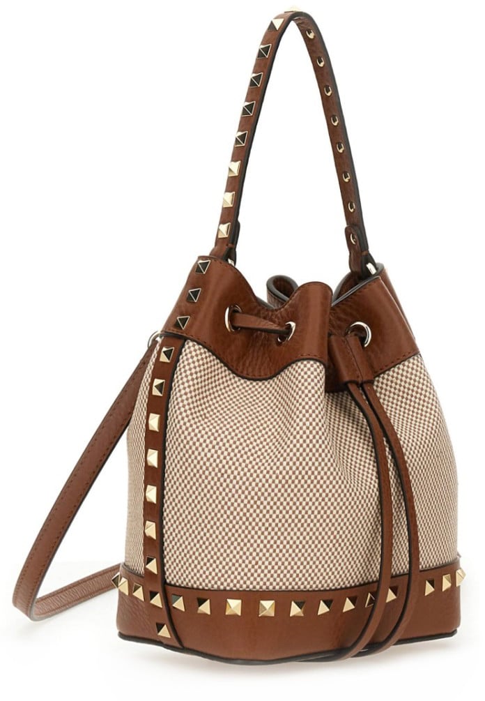 Valentino Garavani "Rockstud" Bag Bruin