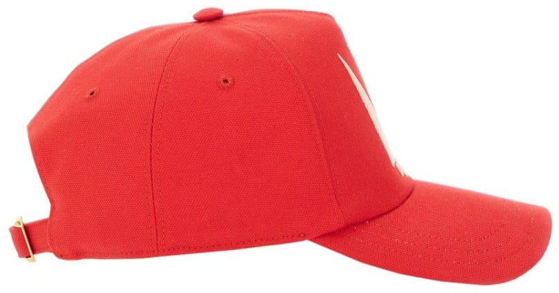 Valentino Garavani "Chez Valentine" Baseball Hat Rood