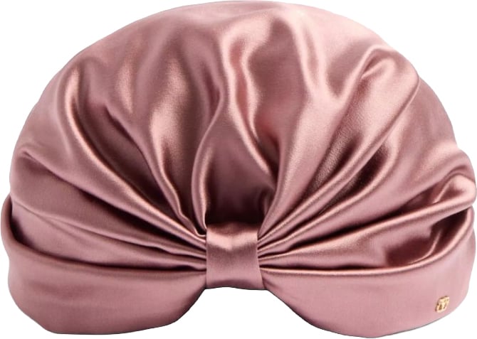 Valentino Garavani Silk Turban Scarf Roze