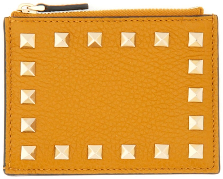 Valentino Garavani "Rockstud" Wallet Oranje
