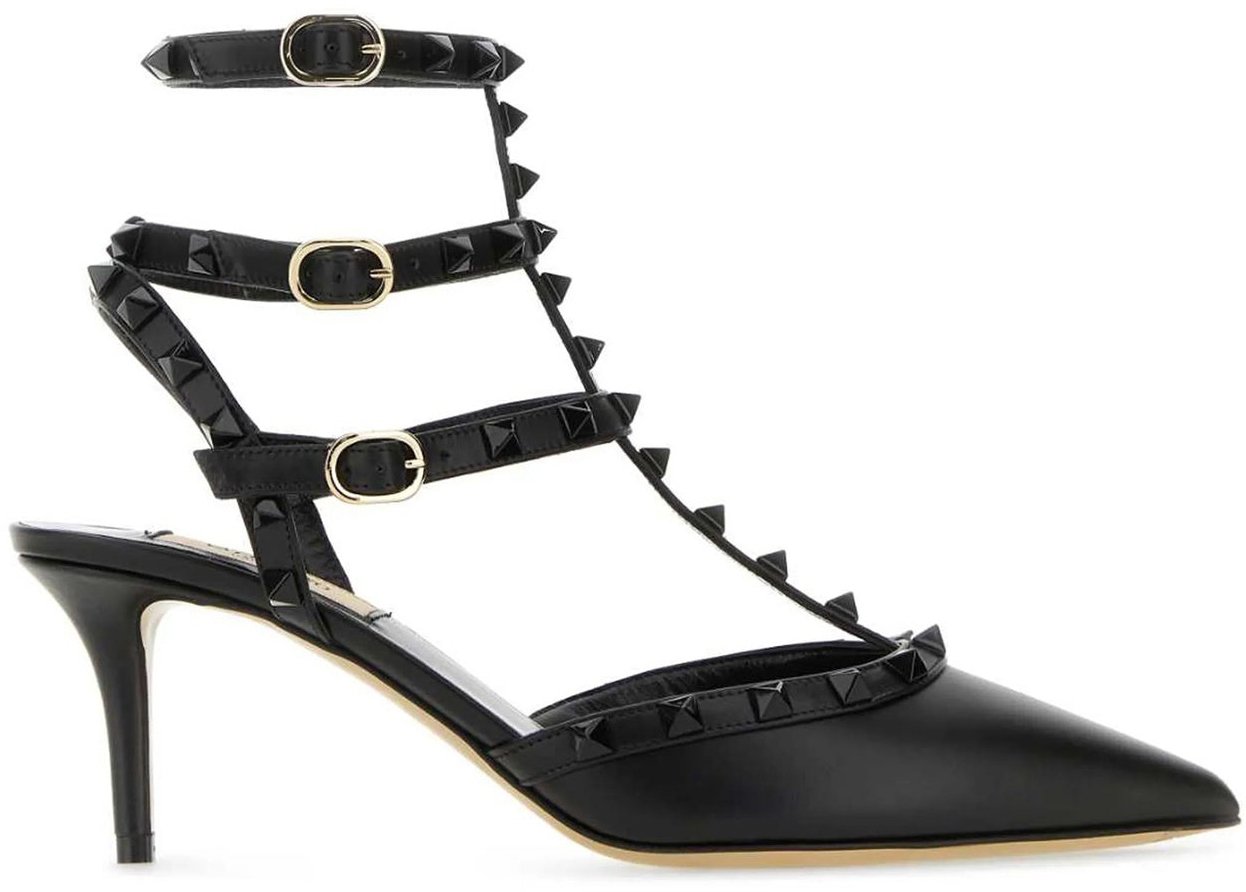 Valentino Garavani Valentino Garavani Patent Rockstud Pumps Zwart
